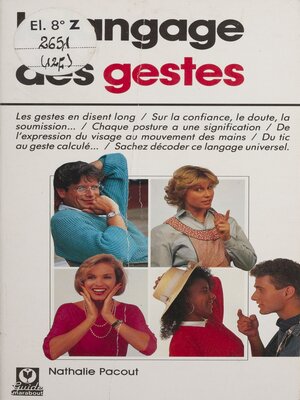 cover image of Le Langage des gestes